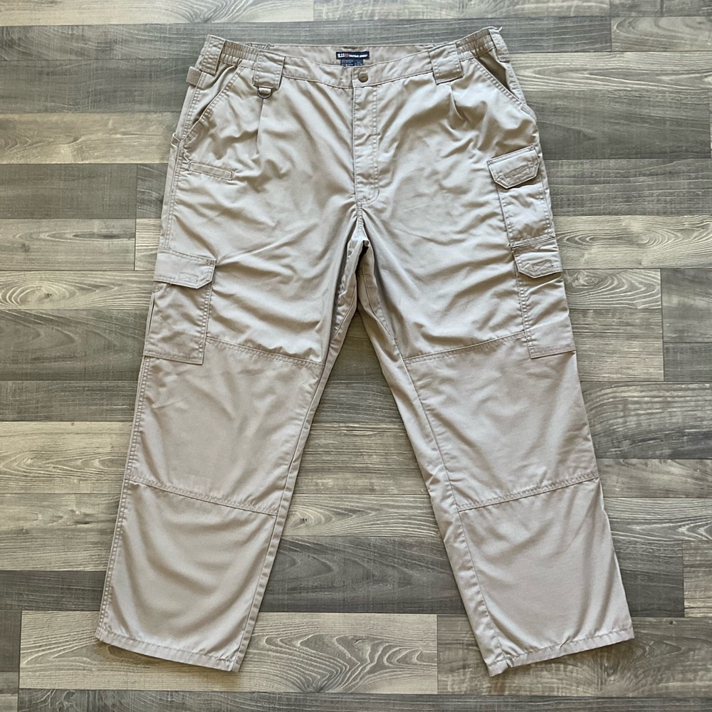 42x30 5.11 Tactical TACLITE Pro Pants Men’s Khaki Ripstop Action Waistband 74273
